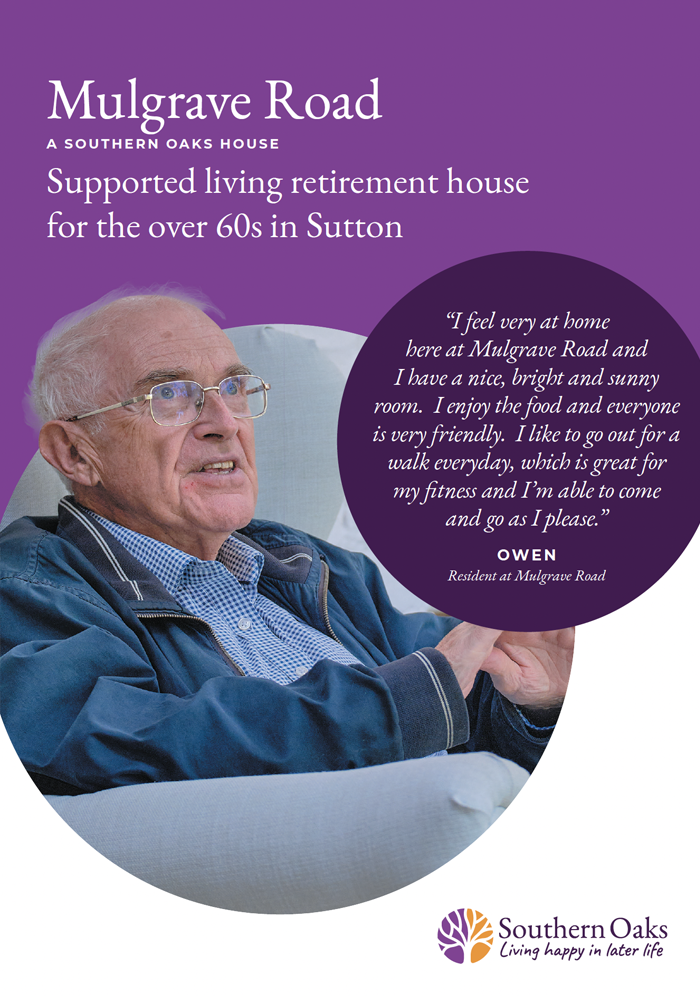 Southern Oaks Mulgrave Road Supported Living house in Sutton