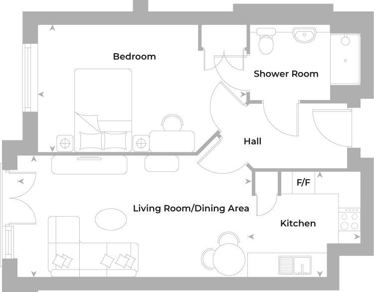 flat 47 floor plan