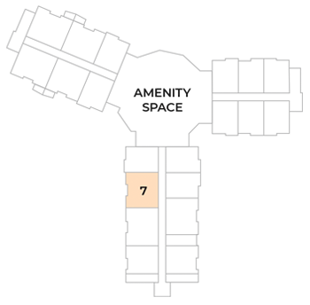 flat 7 located on the ground floor